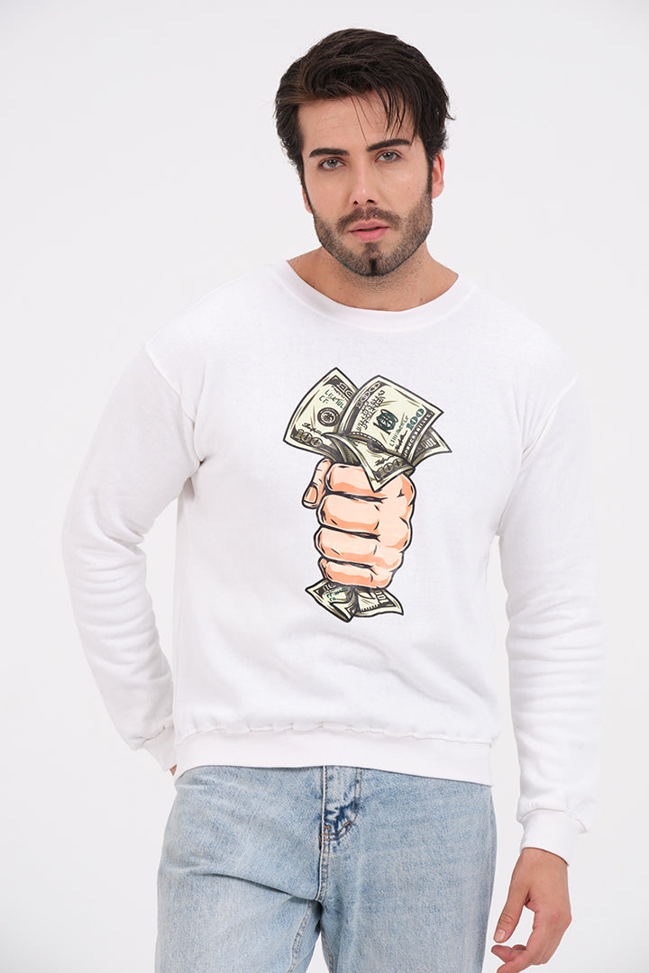 Dollar Holder Sweatshirt For Mens