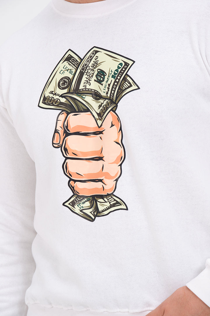 Dollar Holder Sweatshirt For Mens