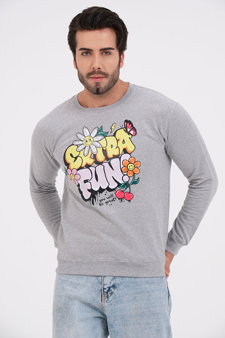Extra Fun Sweatshirt For Mens