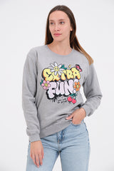 Extra Fun Sweatshirt For Womens