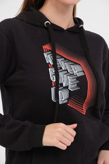 Never Give Up Hoodie For Womens