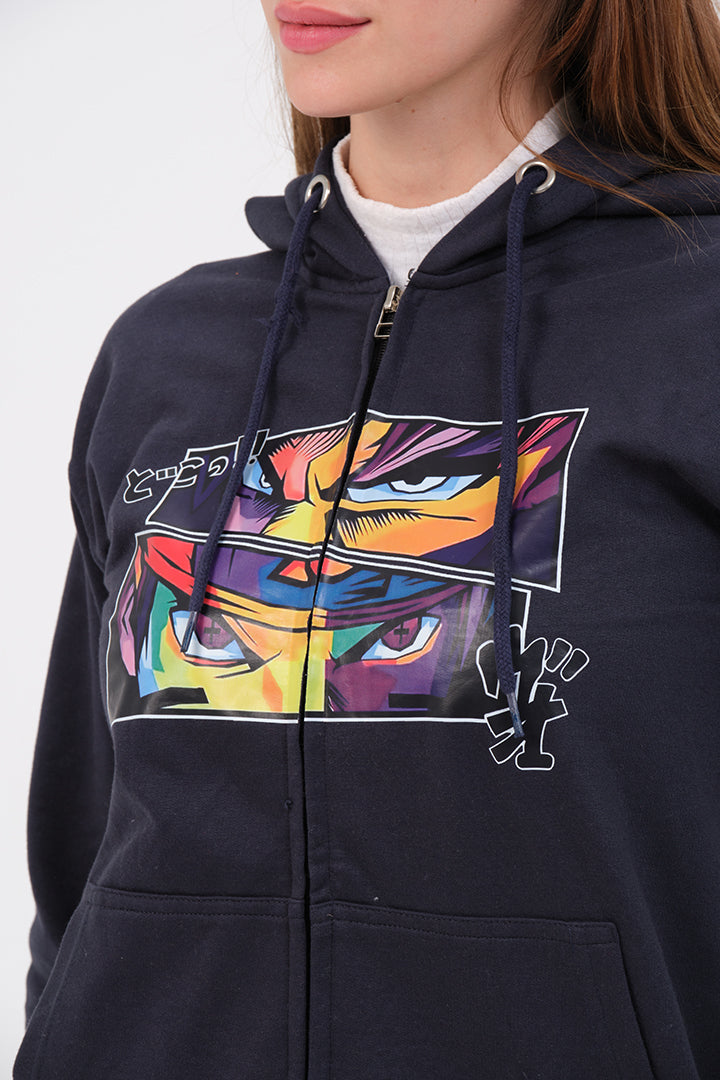 Anime Zipper hoodie For Womens