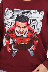 Ronaldo Sweatshirt For Womens