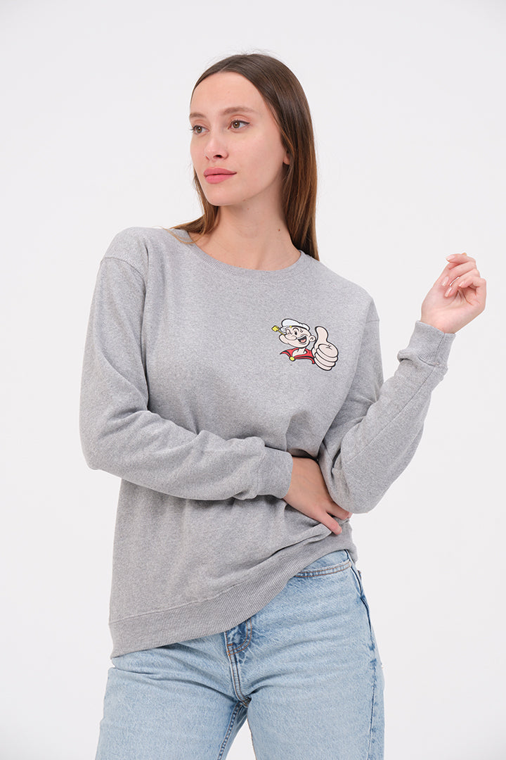 Popeye Sweatshirt For Womens